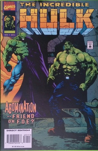 Incredible hulk 431 marvel - incredible,