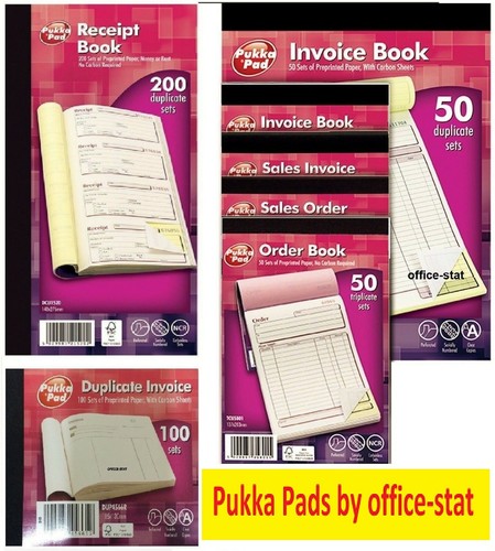 Pukka pad invoice duplicate - pukka,