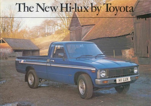 Toyota lux pick 1979 80 - toyota, 1979-80