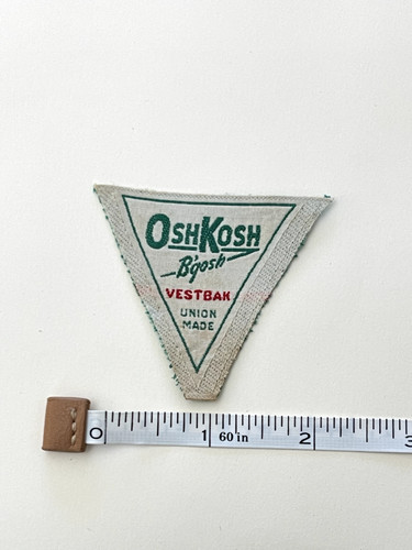 Vintage dead stock labels
