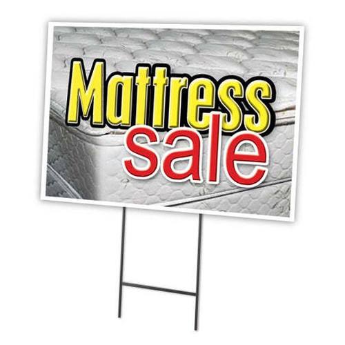 Matress sale yard sign stake - matress, &
