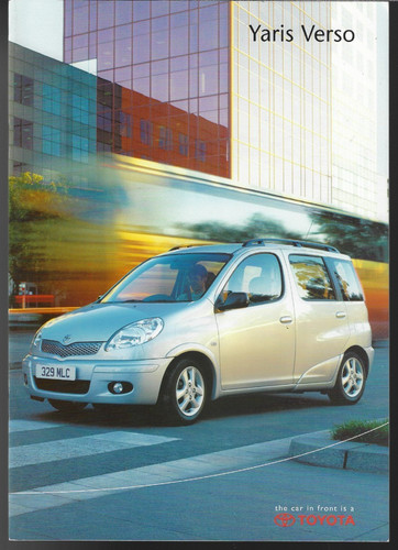 Toyota yaris verso - toyota,