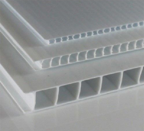 White corrugated fluted board - corrugated,