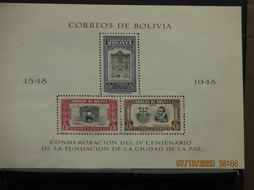 For sale 1951 - for, is:1951-bolivia,iv