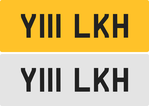 Lkh private number plate - /lh,