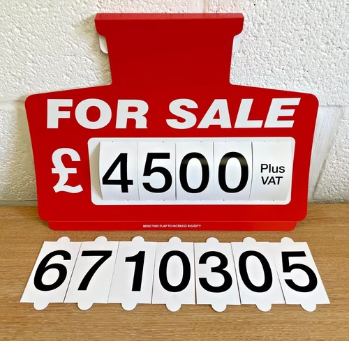 Car sales sign price board - sales,