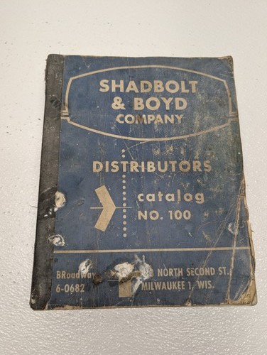 Shadbolt boyd 1957 sales - &,