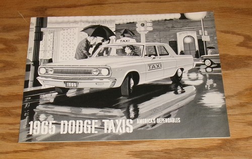 Original 1965 dodge taxi cab - dodge,