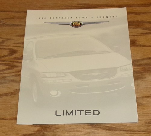 Original 1999 chrysler town - original, &
