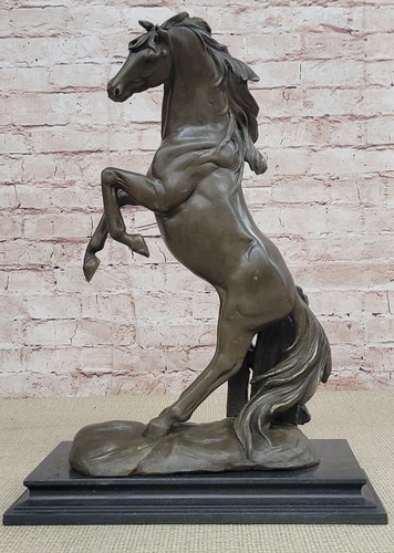 Cast bronze wild horse - cast,