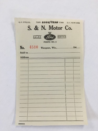 Vintage 1940 ford dealer - vintage,