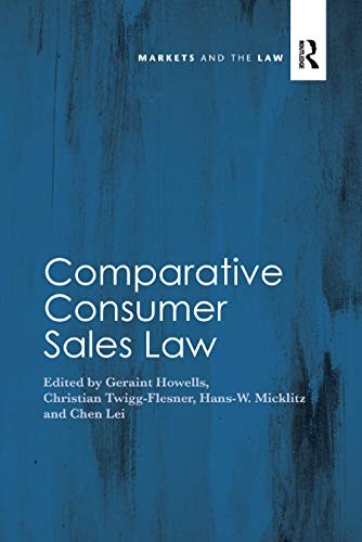 Comparative consumer sales law - comparative,