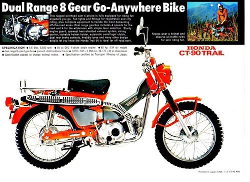 1972 honda ct90 farm - farm, trail