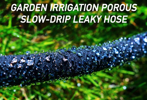 Porous pipe soaker - pipe, leaky