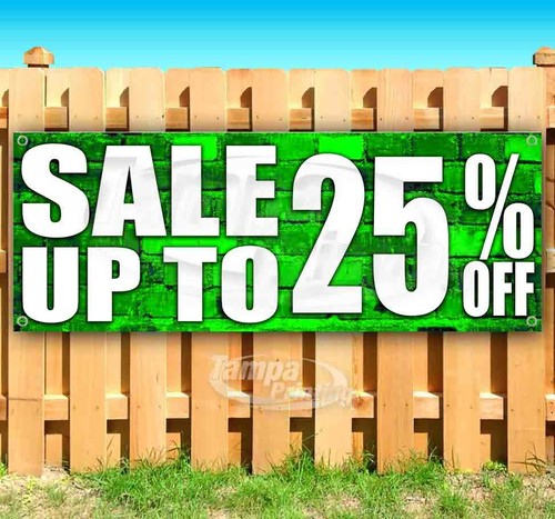 Sale off advertising - to, 25%