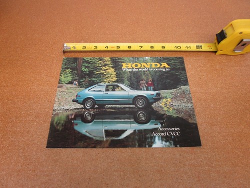 1977 honda accord - 1977, cvcc