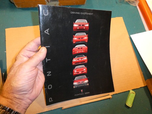 1999 pontiac sales brochure - pontiac,