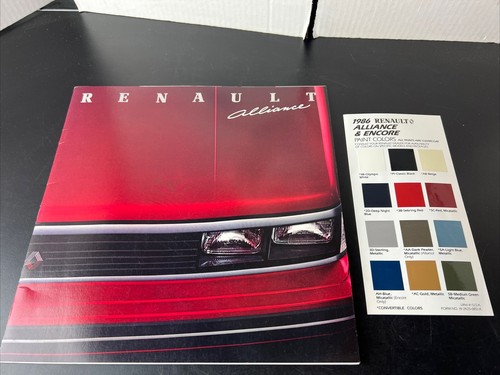 1986 renault alliance dealer - 1986,