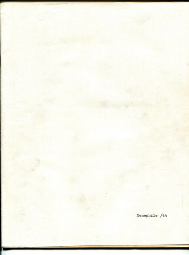 Xenophile 1980 top pulp - #44,