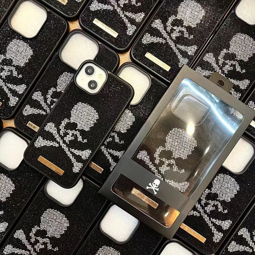 Diamonds skull phone case - skull,