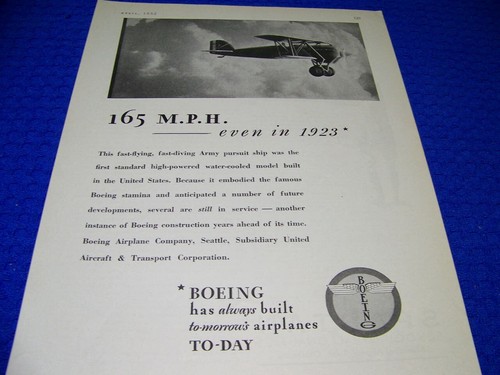 1932 boeing 165 mph - 1932, pw-9