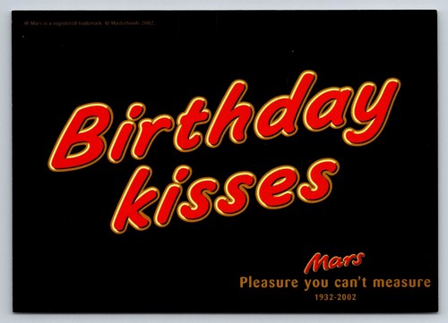 2002 mars 70th birthday - mars, kisses