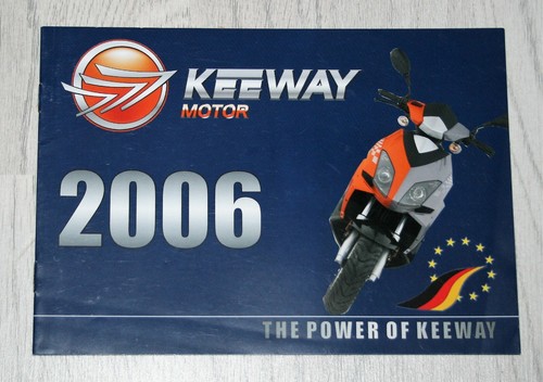 Keeway german sales brochure - german,