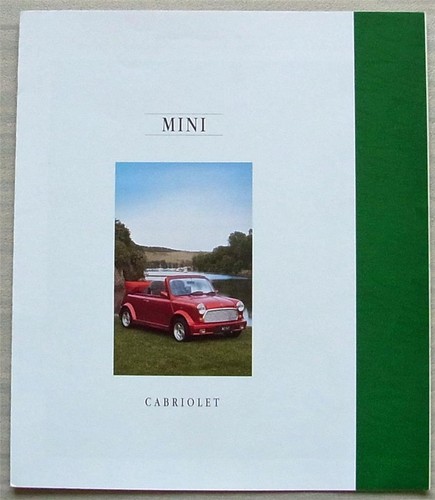 Rover mini cabriolet - cabriolet, 1275cc