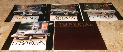 Original 1983 chrysler sales - 1983,
