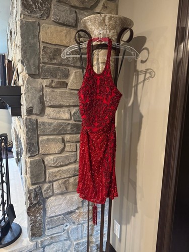 Sherri hill 52992 red stunning - red,