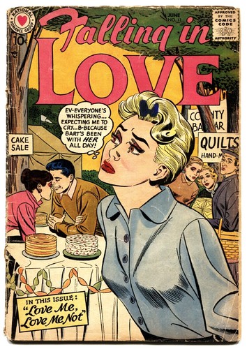 Falling love comic book - in,