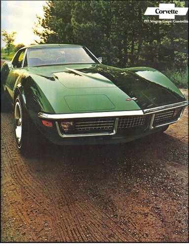 1971 chevrolet corvette sales - 1971,